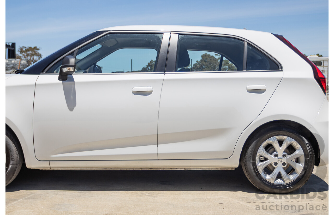 3/2024 MG MG3 Auto Core SZP1 MY24 5D Hatchback Dover White 1.5L