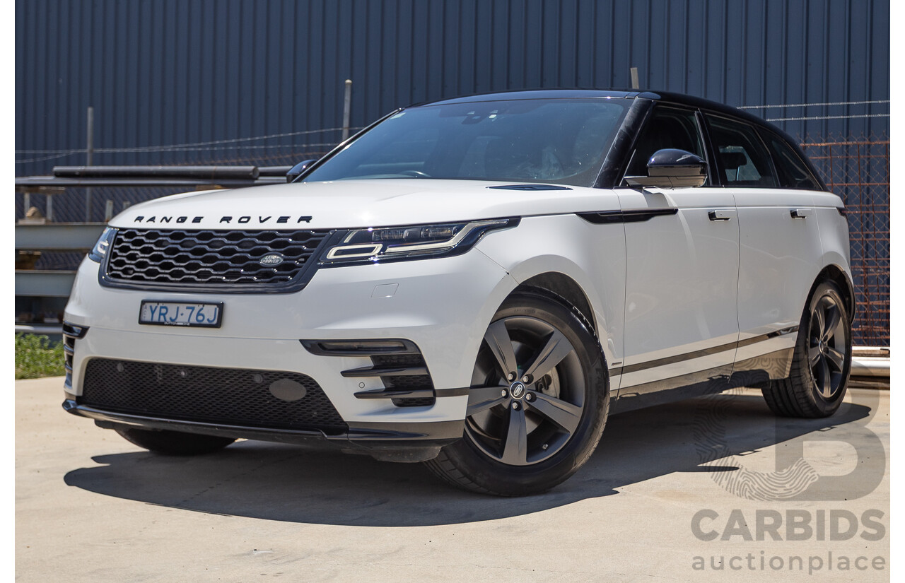 12/2018 Range Rover Velar D300 R-Dynamic S (AWD)  MY18 4D Wagon White 3.0L