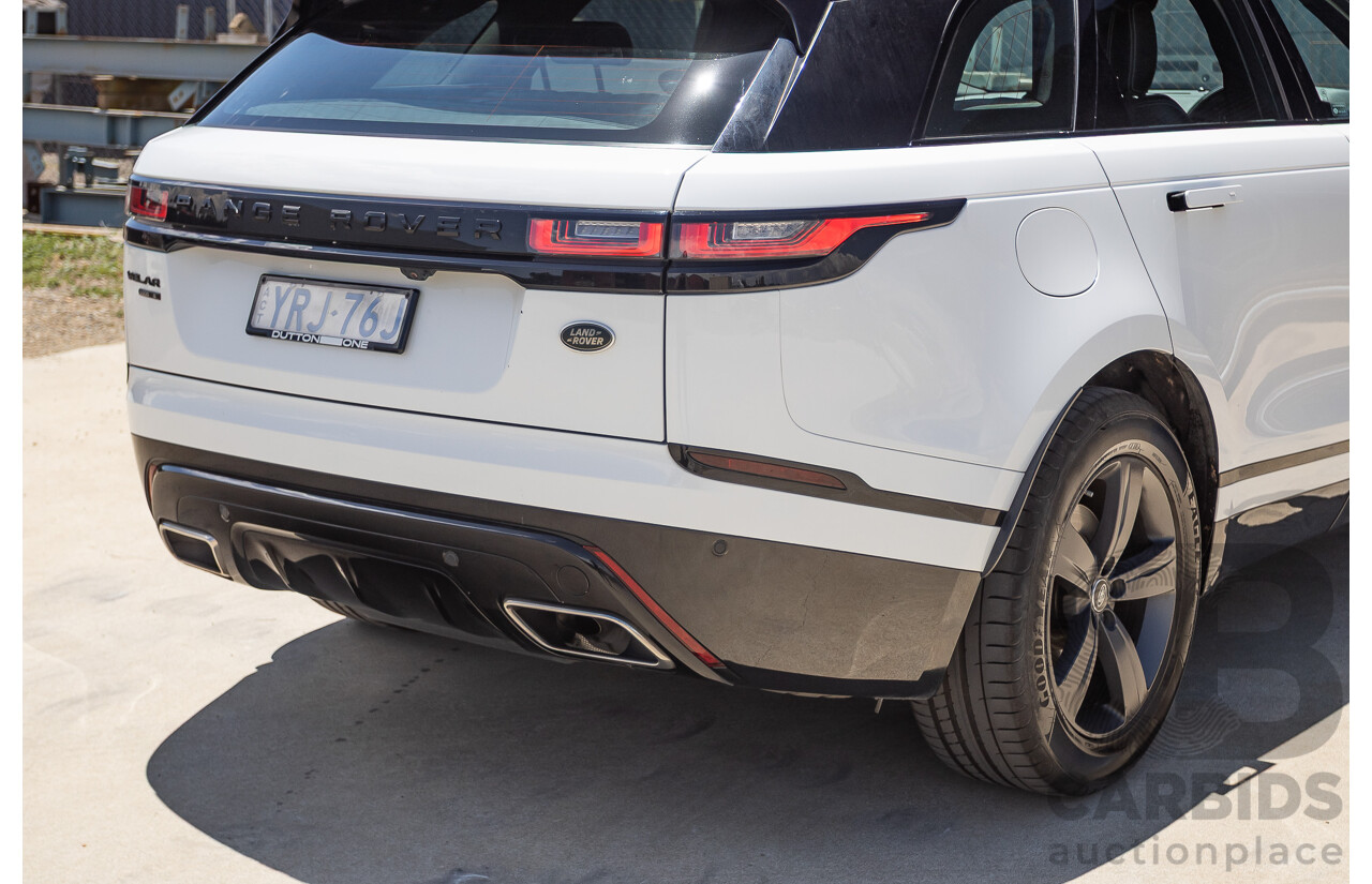 12/2018 Range Rover Velar D300 R-Dynamic S (AWD)  MY18 4D Wagon White 3.0L