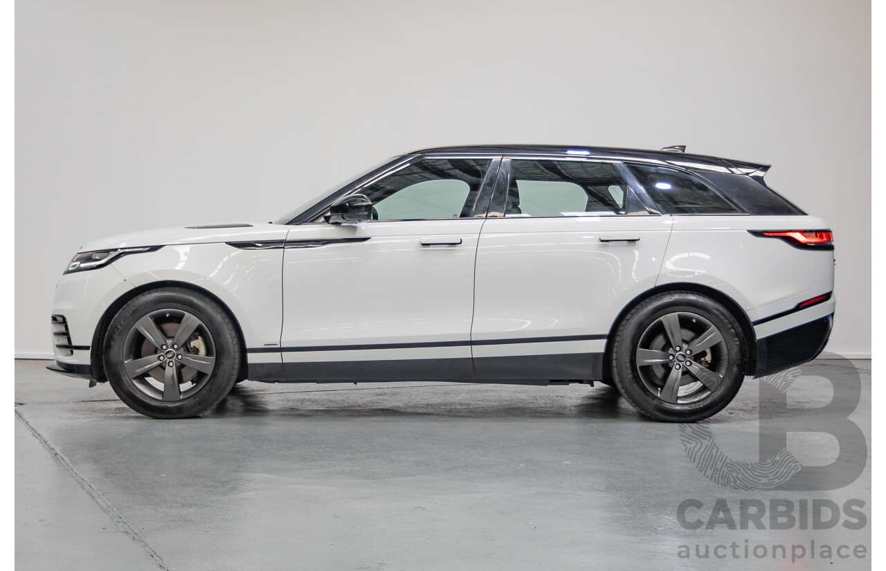 12/2018 Range Rover Velar D300 R-Dynamic S (AWD) MY18 4D Wagon Fuji White Turbo Diesel 3.0L