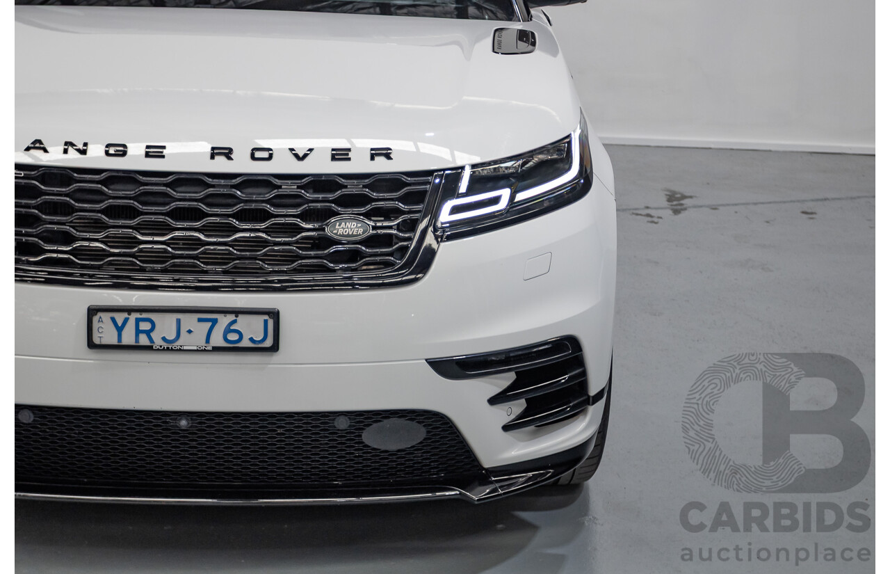 12/2018 Range Rover Velar D300 R-Dynamic S (AWD)  MY18 4D Wagon Fuji White Turbo Diesel 3.0L