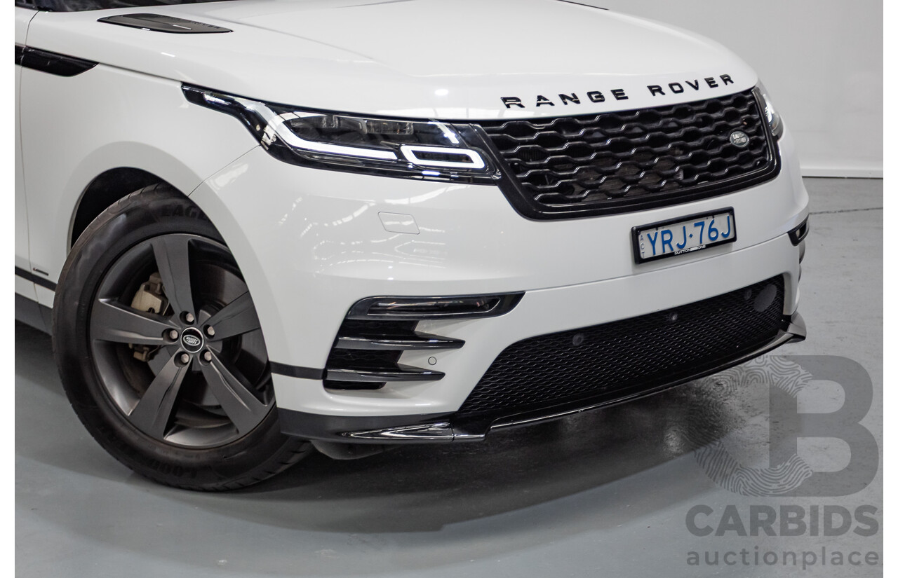 12/2018 Range Rover Velar D300 R-Dynamic S (AWD)  MY18 4D Wagon Fuji White Turbo Diesel 3.0L