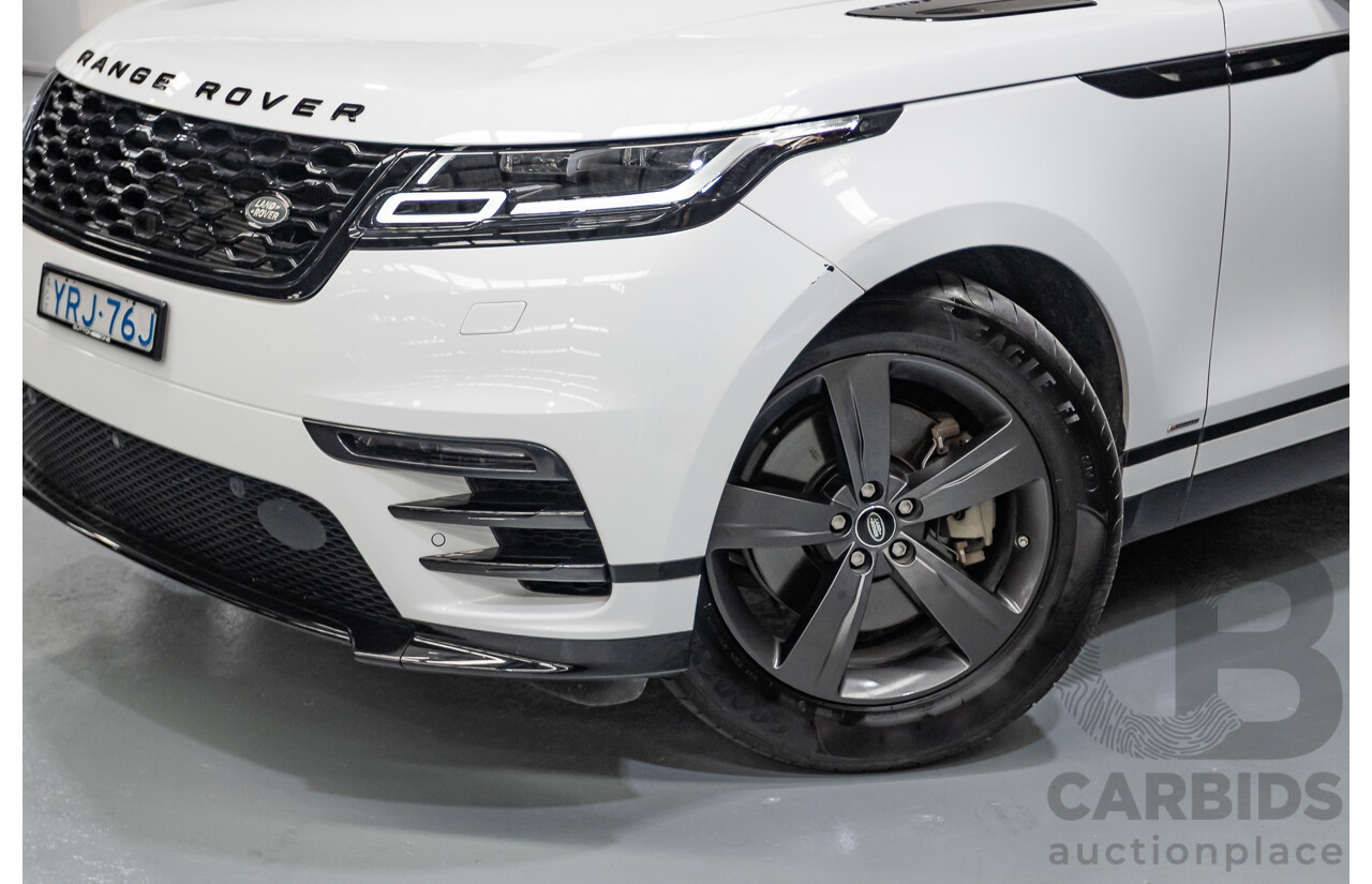 12/2018 Range Rover Velar D300 R-Dynamic S (AWD)  MY18 4D Wagon Fuji White Turbo Diesel 3.0L
