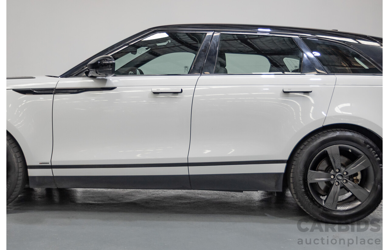 12/2018 Range Rover Velar D300 R-Dynamic S (AWD)  MY18 4D Wagon Fuji White Turbo Diesel 3.0L