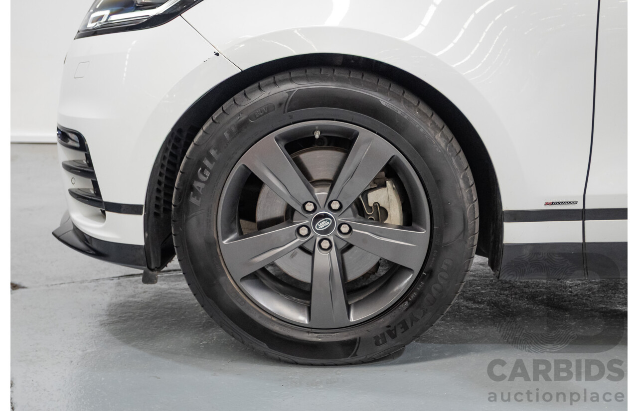 12/2018 Range Rover Velar D300 R-Dynamic S (AWD)  MY18 4D Wagon Fuji White Turbo Diesel 3.0L