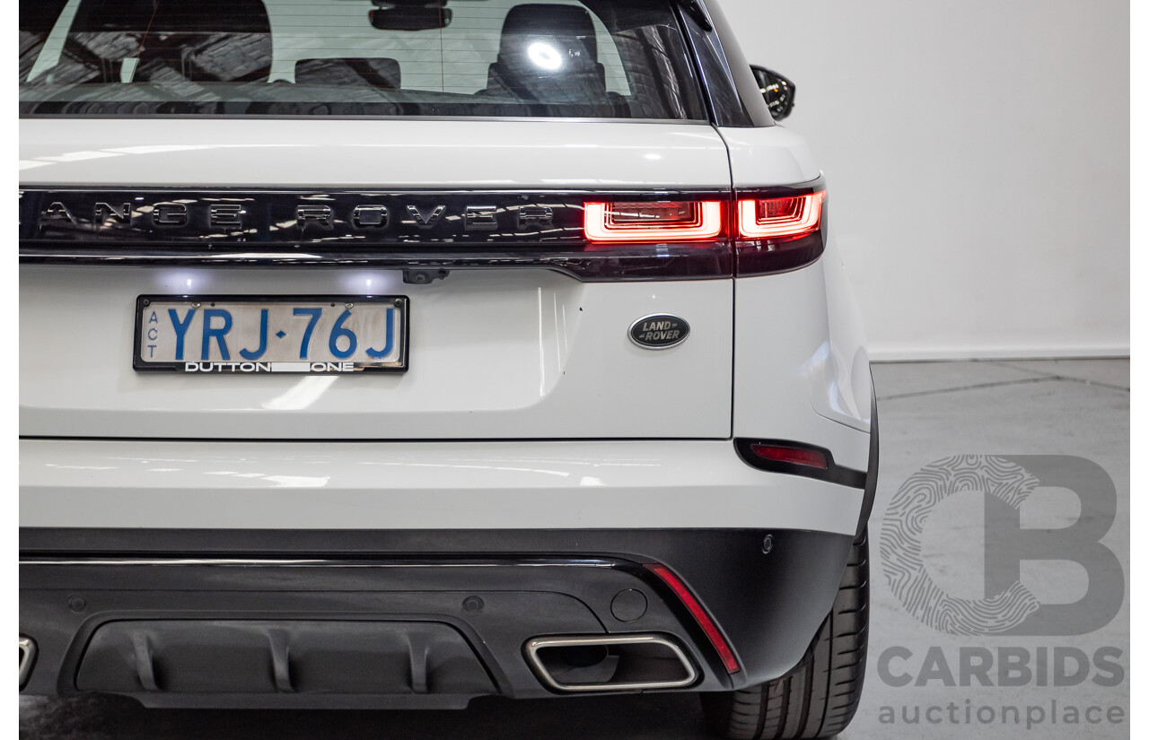 12/2018 Range Rover Velar D300 R-Dynamic S (AWD)  MY18 4D Wagon Fuji White Turbo Diesel 3.0L