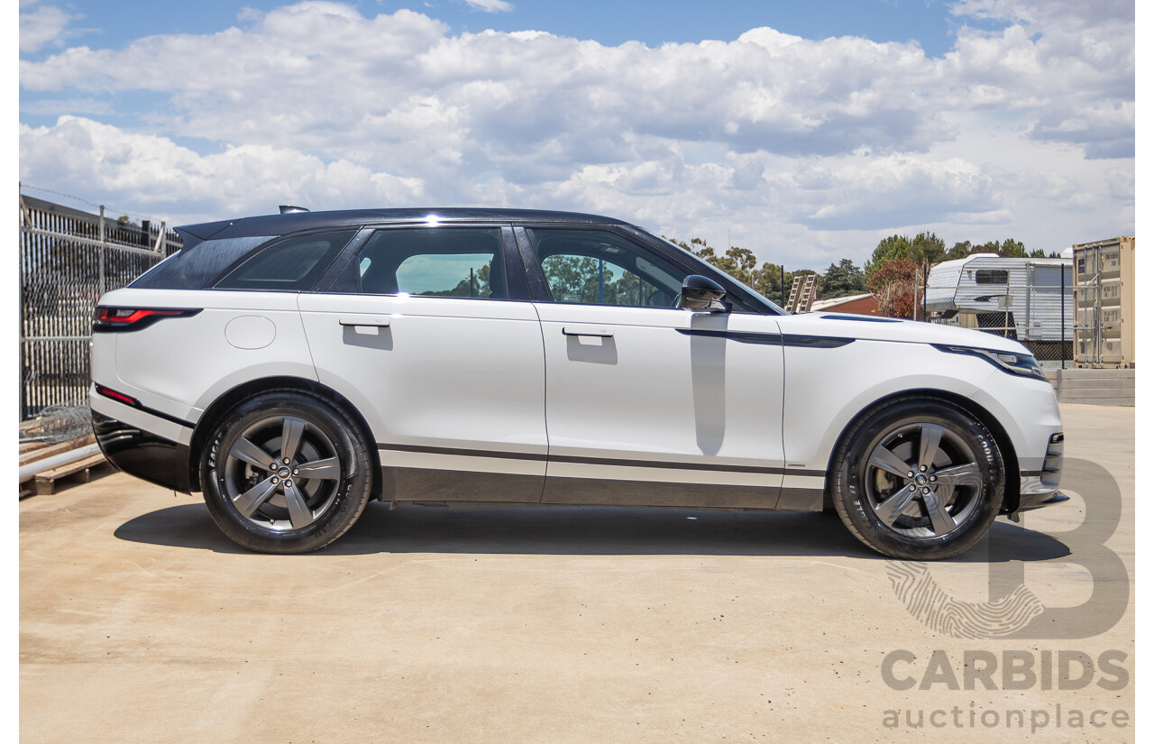 12/2018 Range Rover Velar D300 R-Dynamic S (AWD)  MY18 4D Wagon White 3.0L