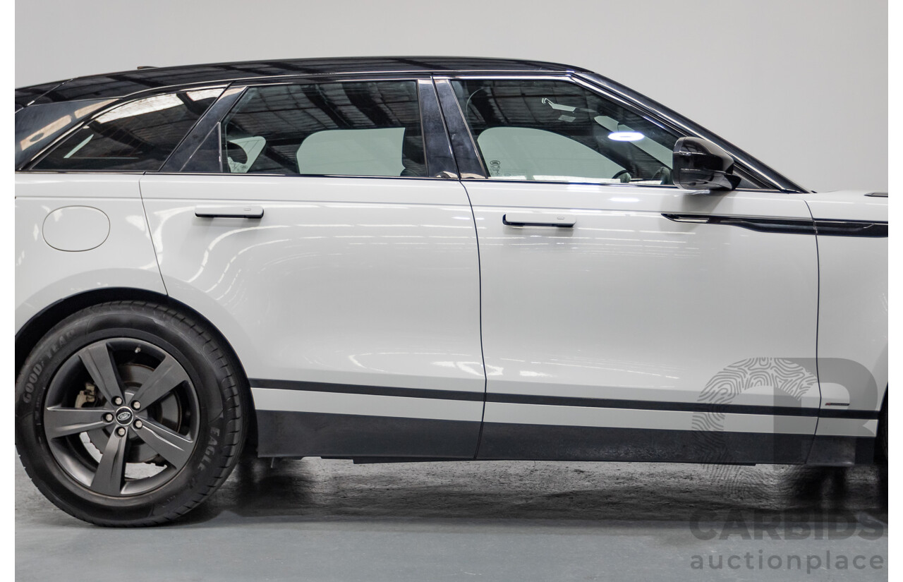 12/2018 Range Rover Velar D300 R-Dynamic S (AWD)  MY18 4D Wagon Fuji White Turbo Diesel 3.0L