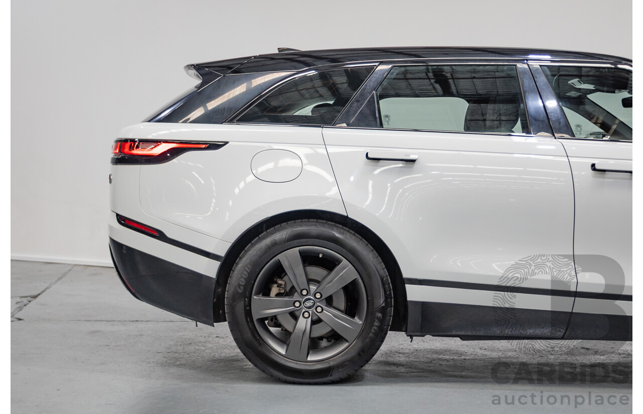 12/2018 Range Rover Velar D300 R-Dynamic S (AWD)  MY18 4D Wagon Fuji White Turbo Diesel 3.0L