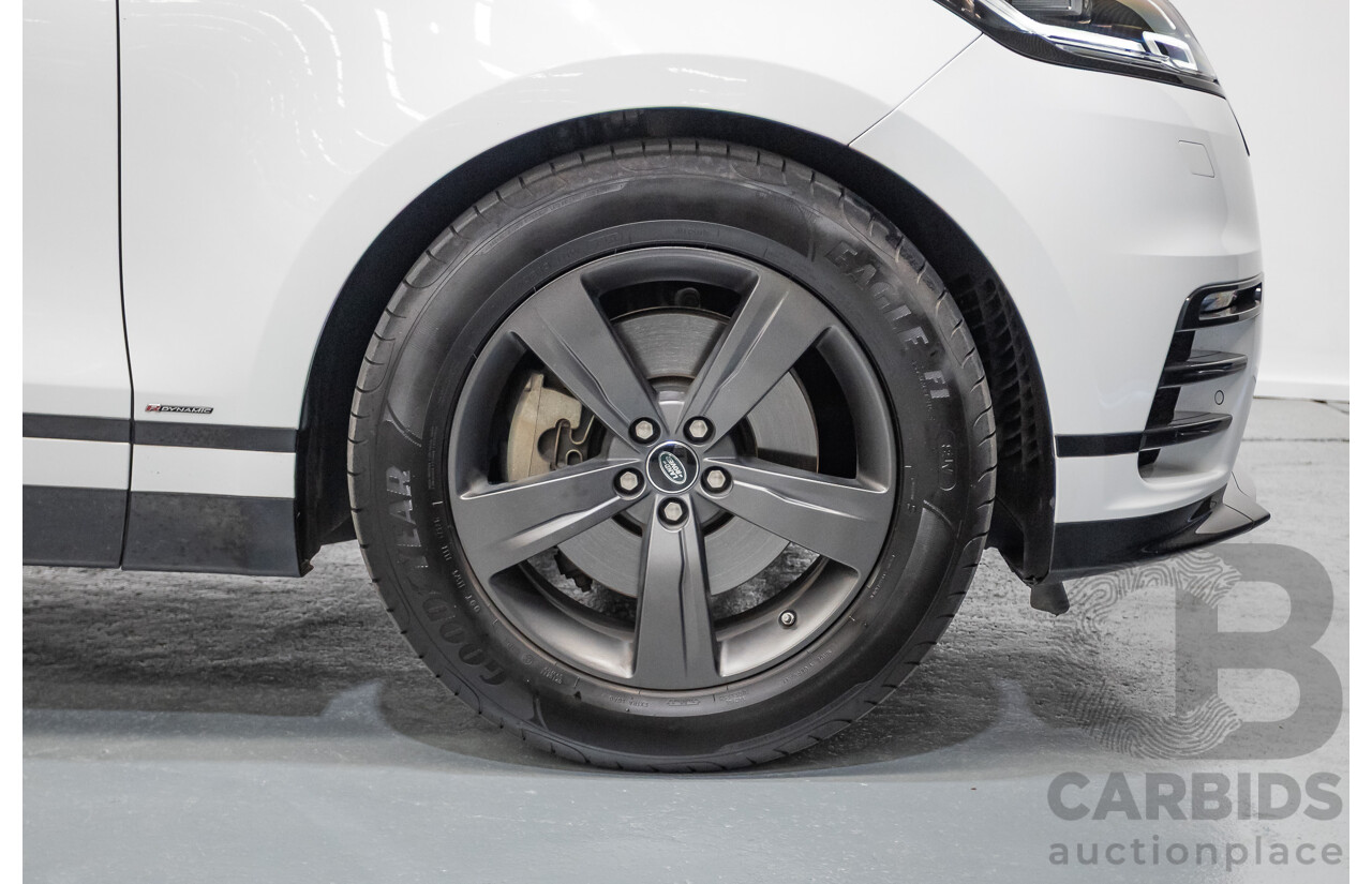 12/2018 Range Rover Velar D300 R-Dynamic S (AWD)  MY18 4D Wagon Fuji White Turbo Diesel 3.0L