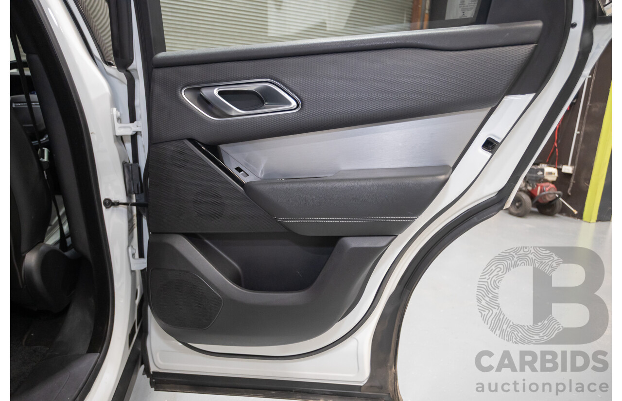12/2018 Range Rover Velar D300 R-Dynamic S (AWD)  MY18 4D Wagon Fuji White Turbo Diesel 3.0L