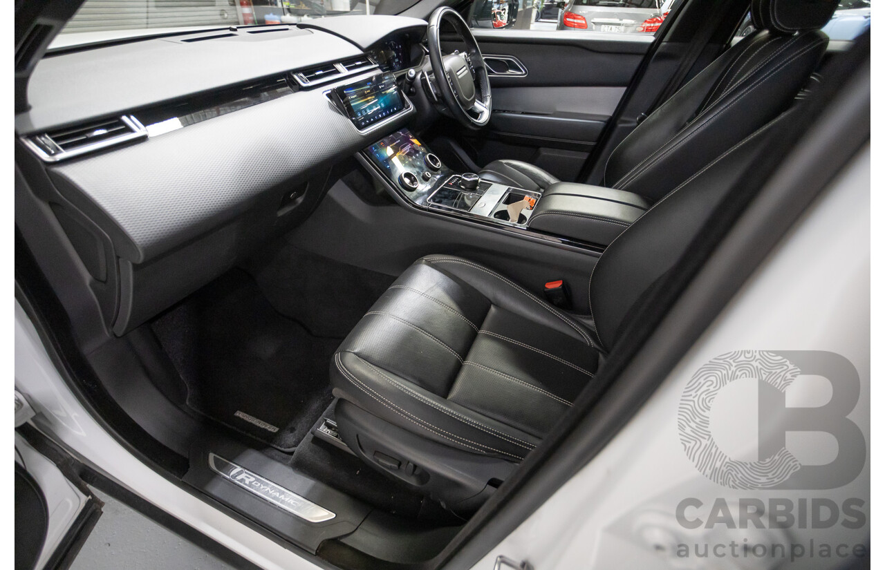 12/2018 Range Rover Velar D300 R-Dynamic S (AWD)  MY18 4D Wagon Fuji White Turbo Diesel 3.0L