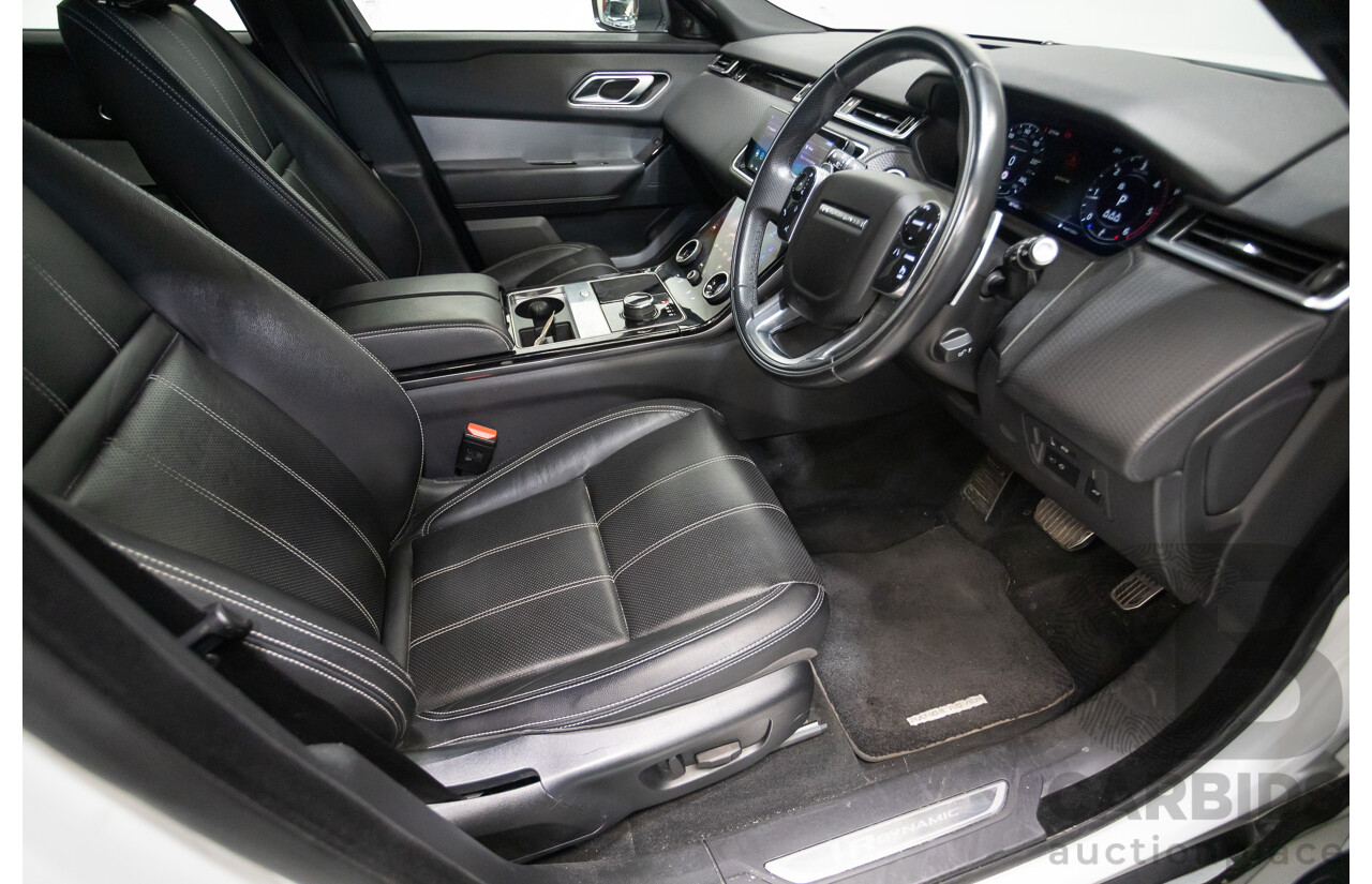 12/2018 Range Rover Velar D300 R-Dynamic S (AWD)  MY18 4D Wagon Fuji White Turbo Diesel 3.0L