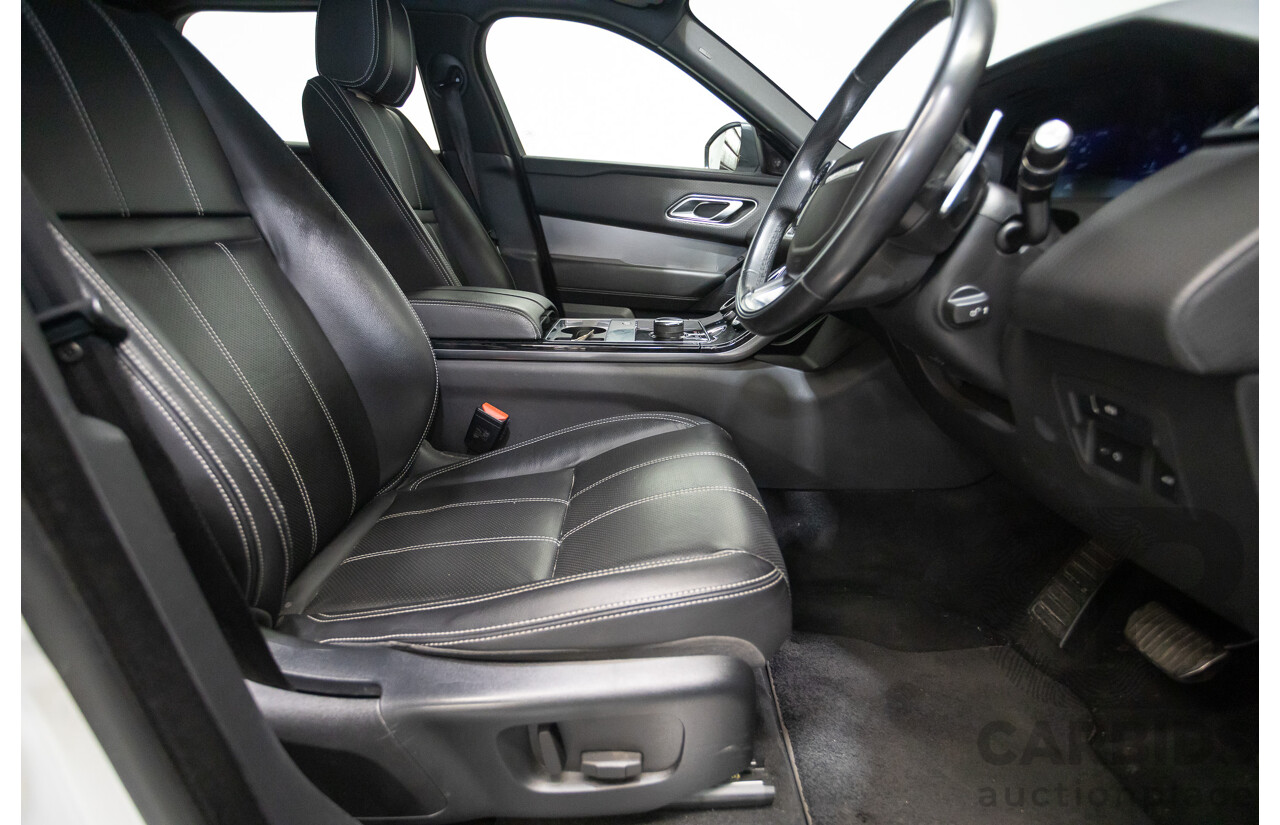 12/2018 Range Rover Velar D300 R-Dynamic S (AWD)  MY18 4D Wagon Fuji White Turbo Diesel 3.0L