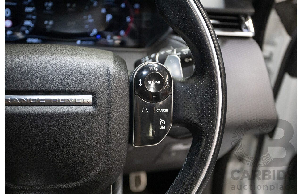 12/2018 Range Rover Velar D300 R-Dynamic S (AWD)  MY18 4D Wagon Fuji White Turbo Diesel 3.0L