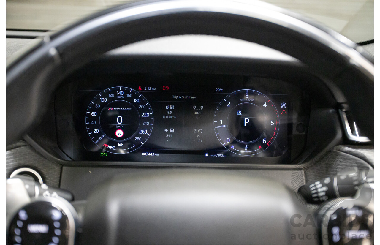 12/2018 Range Rover Velar D300 R-Dynamic S (AWD)  MY18 4D Wagon Fuji White Turbo Diesel 3.0L