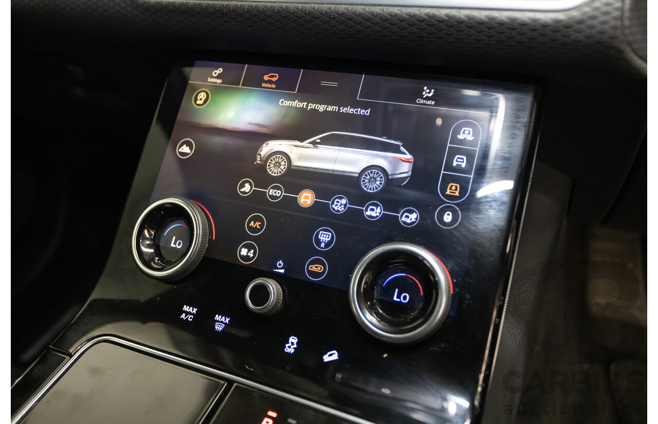 12/2018 Range Rover Velar D300 R-Dynamic S (AWD)  MY18 4D Wagon Fuji White Turbo Diesel 3.0L