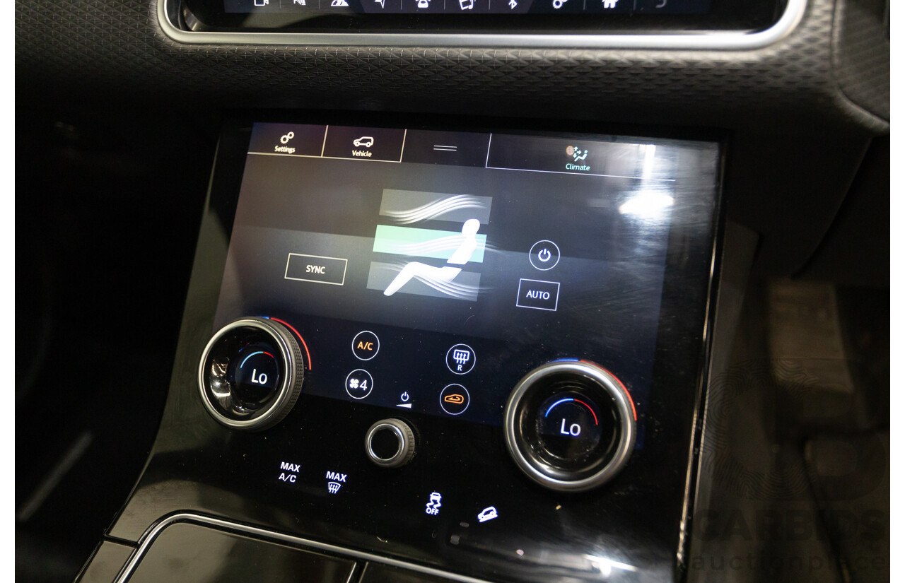 12/2018 Range Rover Velar D300 R-Dynamic S (AWD)  MY18 4D Wagon Fuji White Turbo Diesel 3.0L