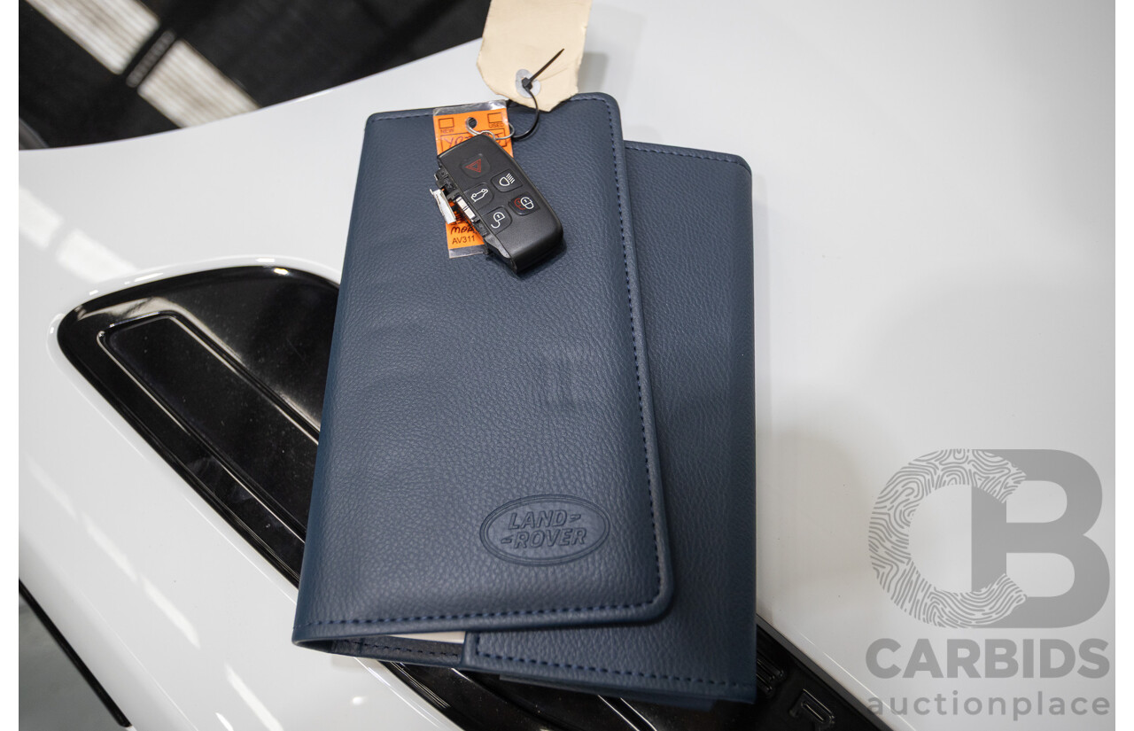 12/2018 Range Rover Velar D300 R-Dynamic S (AWD)  MY18 4D Wagon Fuji White Turbo Diesel 3.0L