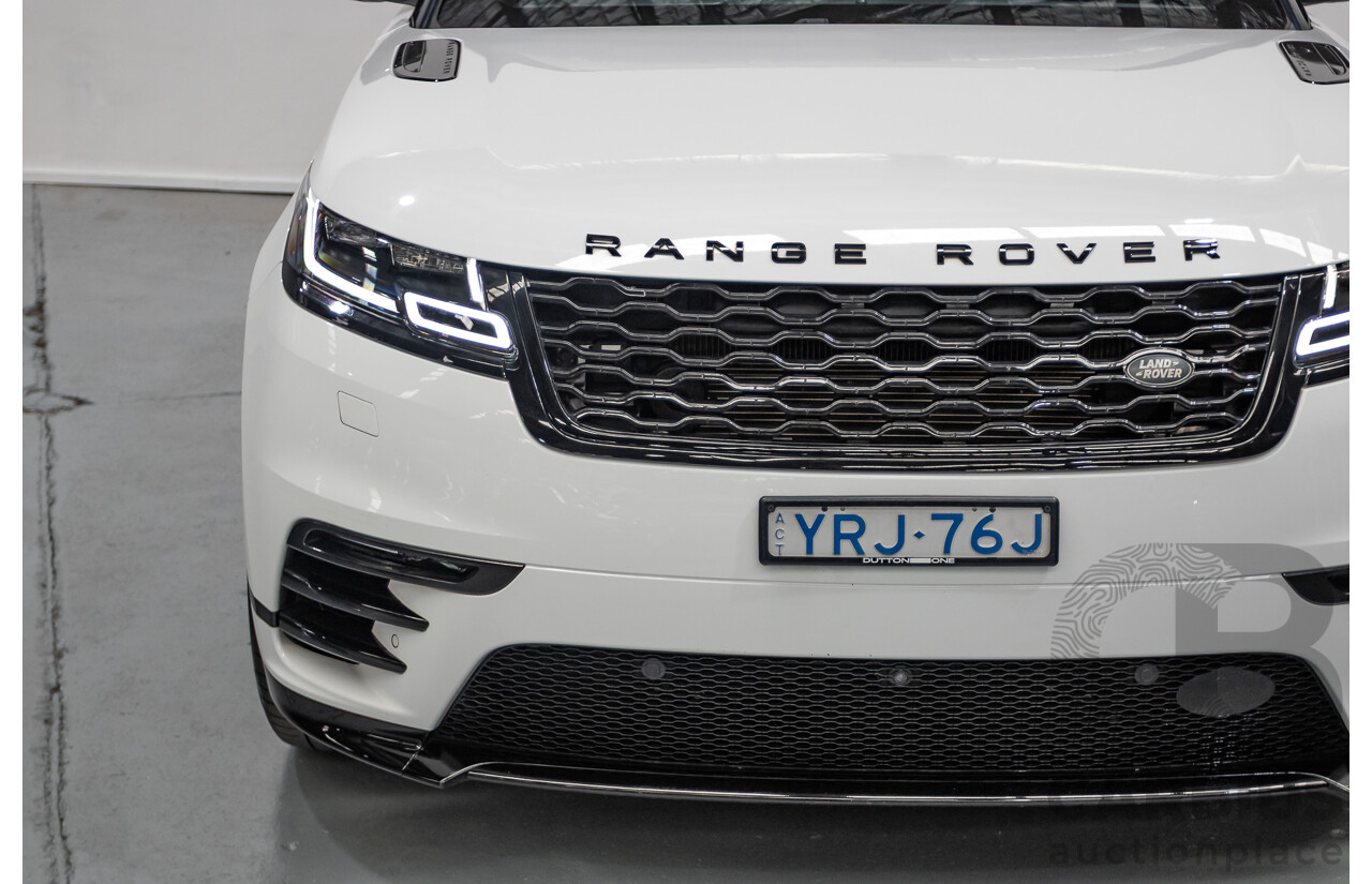 12/2018 Range Rover Velar D300 R-Dynamic S (AWD)  MY18 4D Wagon Fuji White Turbo Diesel 3.0L