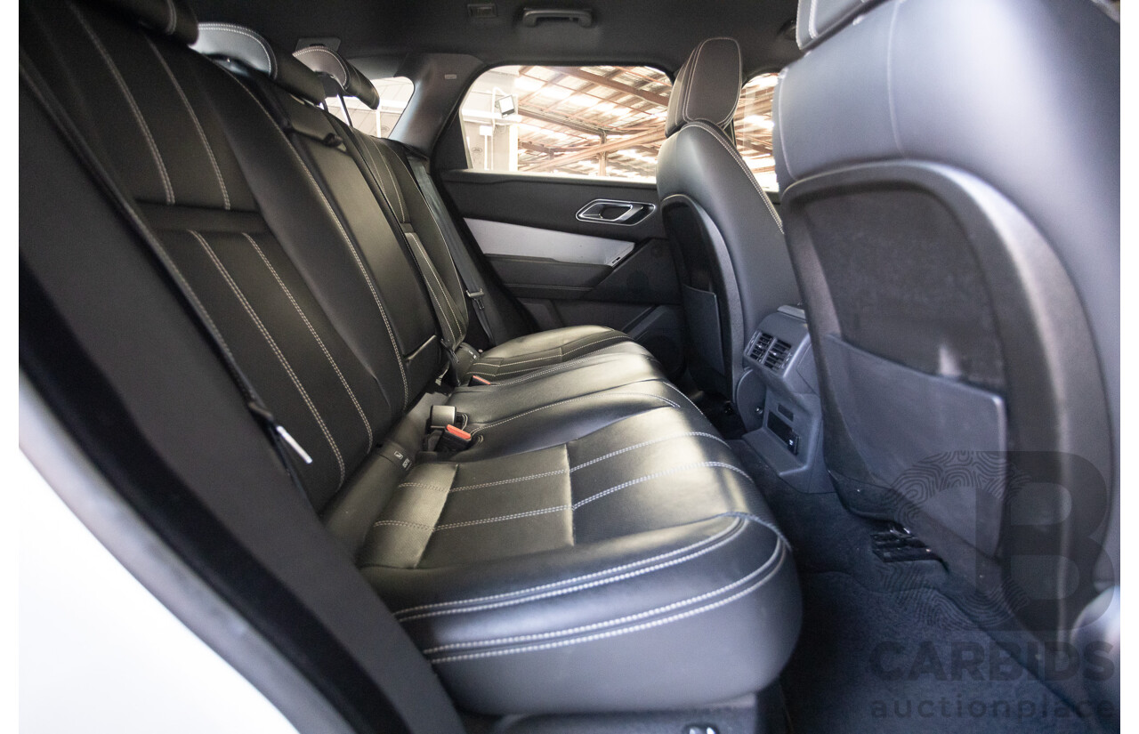 12/2018 Range Rover Velar D300 R-Dynamic S (AWD)  MY18 4D Wagon Fuji White Turbo Diesel 3.0L