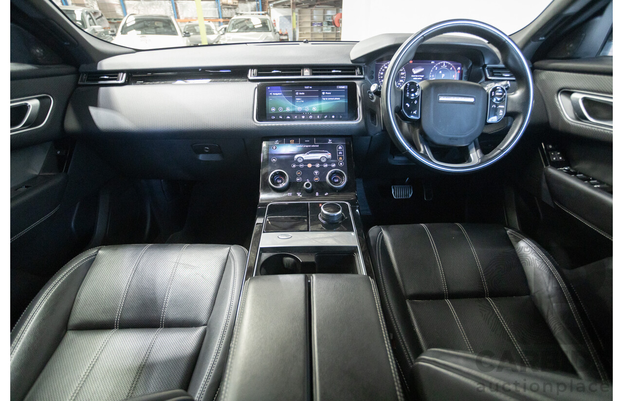 12/2018 Range Rover Velar D300 R-Dynamic S (AWD)  MY18 4D Wagon Fuji White Turbo Diesel 3.0L