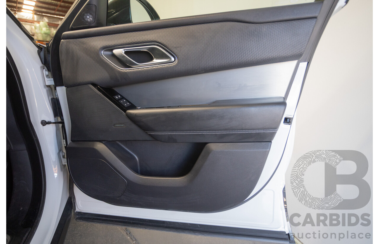 12/2018 Range Rover Velar D300 R-Dynamic S (AWD)  MY18 4D Wagon Fuji White Turbo Diesel 3.0L