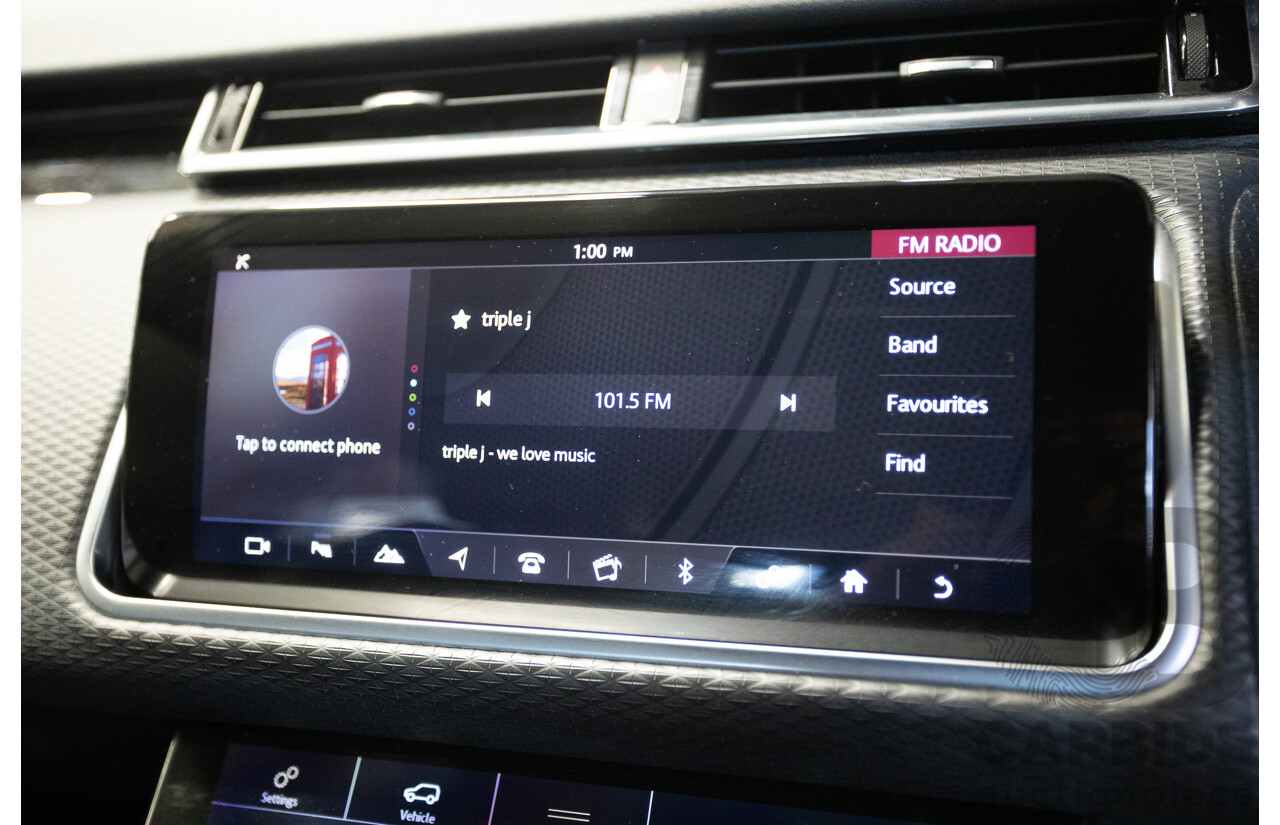 12/2018 Range Rover Velar D300 R-Dynamic S (AWD)  MY18 4D Wagon Fuji White Turbo Diesel 3.0L