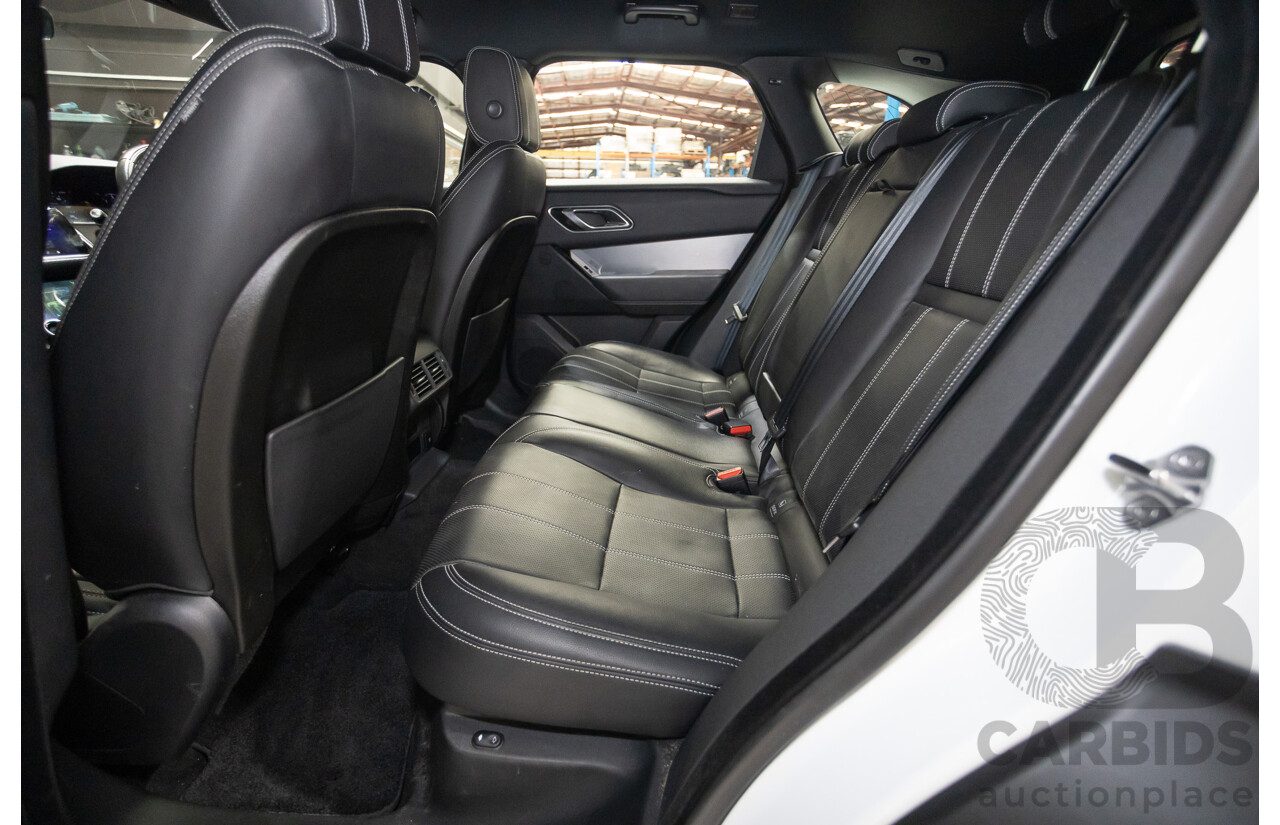 12/2018 Range Rover Velar D300 R-Dynamic S (AWD)  MY18 4D Wagon Fuji White Turbo Diesel 3.0L