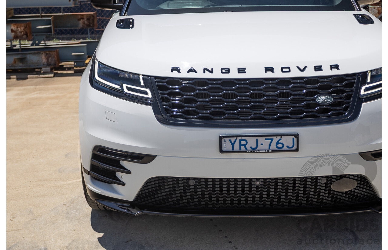 12/2018 Range Rover Velar D300 R-Dynamic S (AWD)  MY18 4D Wagon White 3.0L