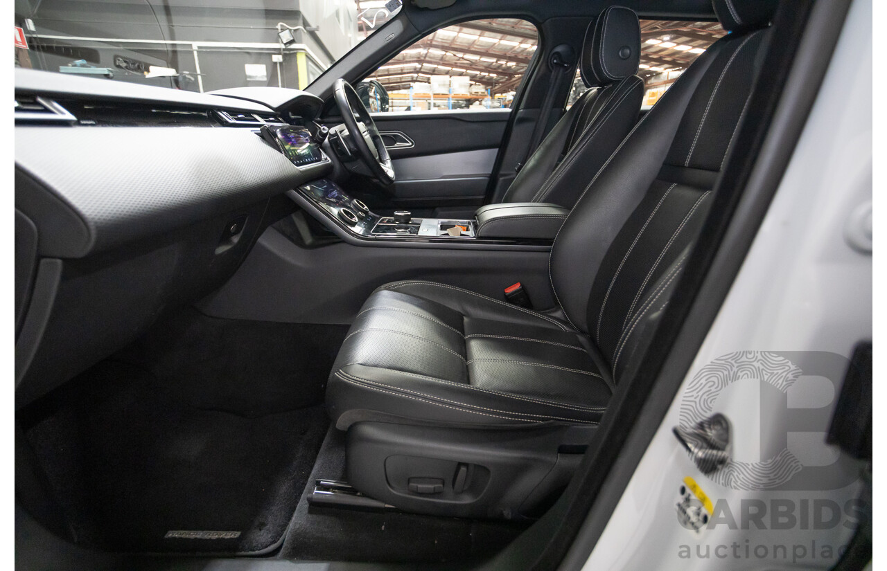 12/2018 Range Rover Velar D300 R-Dynamic S (AWD)  MY18 4D Wagon Fuji White Turbo Diesel 3.0L