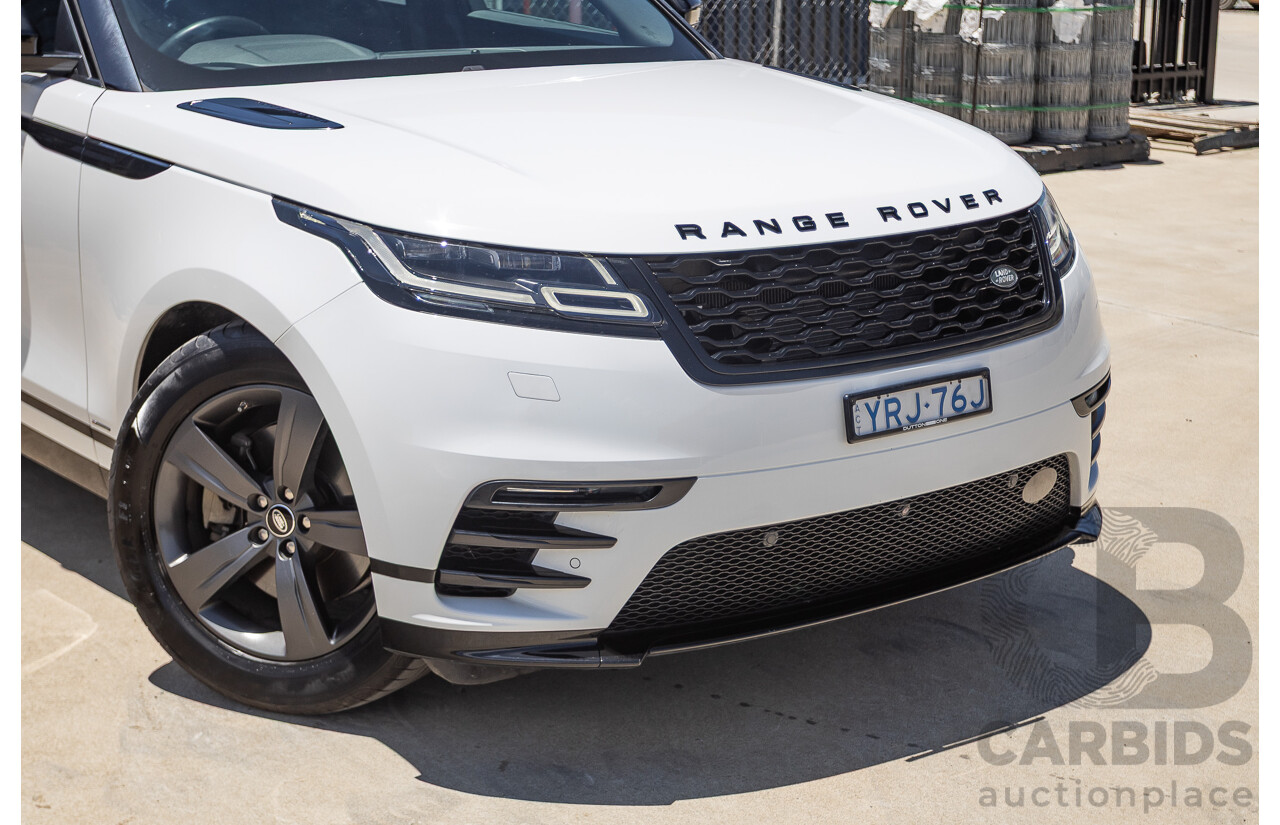 12/2018 Range Rover Velar D300 R-Dynamic S (AWD)  MY18 4D Wagon White 3.0L