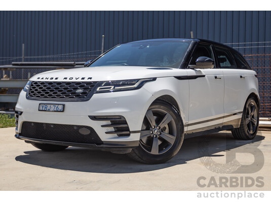12/2018 Range Rover Velar D300 R-Dynamic S (AWD)  MY18 4D Wagon White 3.0L