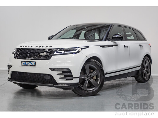 12/2018 Range Rover Velar D300 R-Dynamic S (AWD)  MY18 4D Wagon Fuji White Turbo Diesel 3.0L