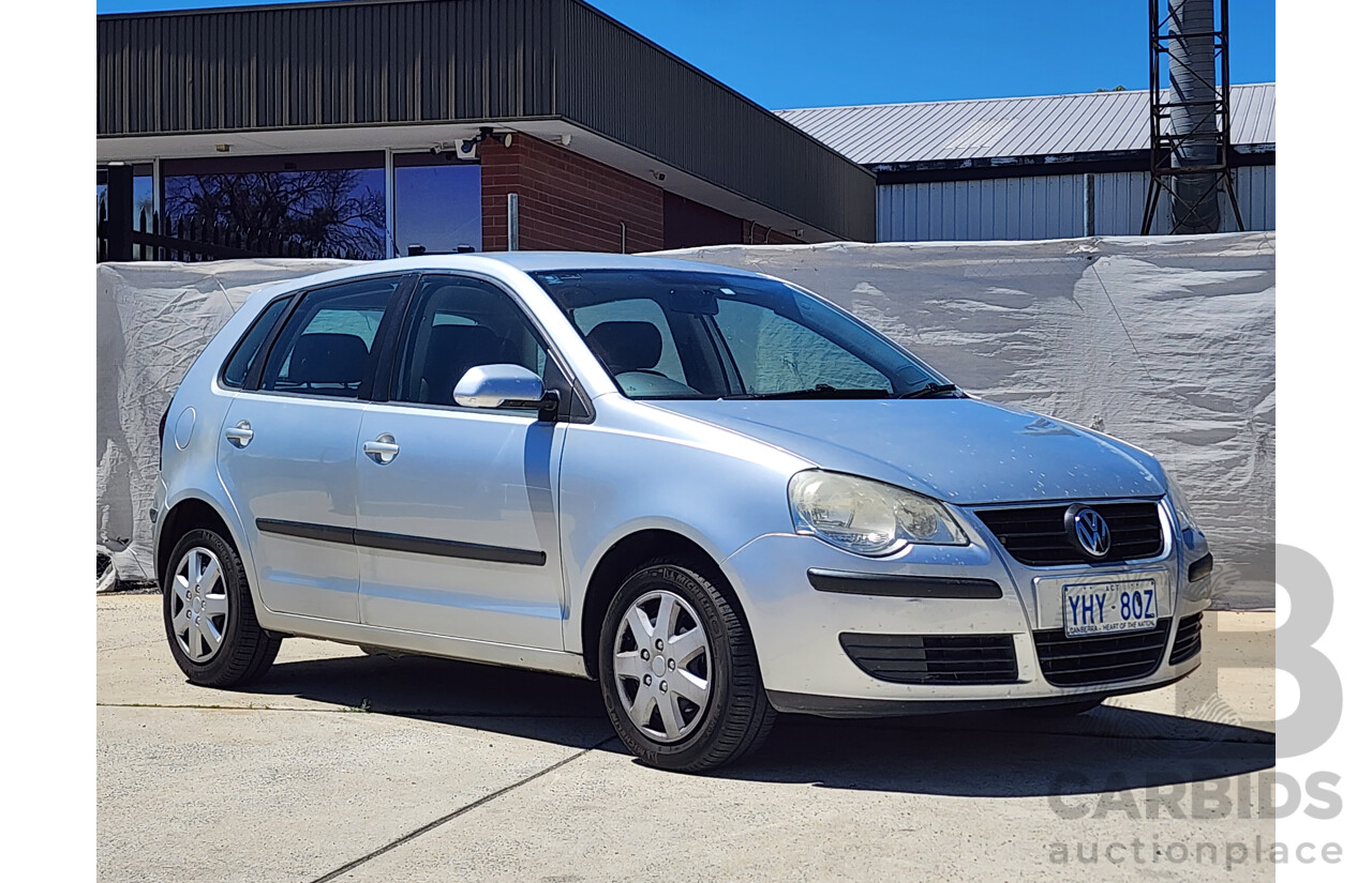 1/2007 Volkswagen Polo Match 9N MY07 UPGRADE 5d Hatchback Silver 1.6L