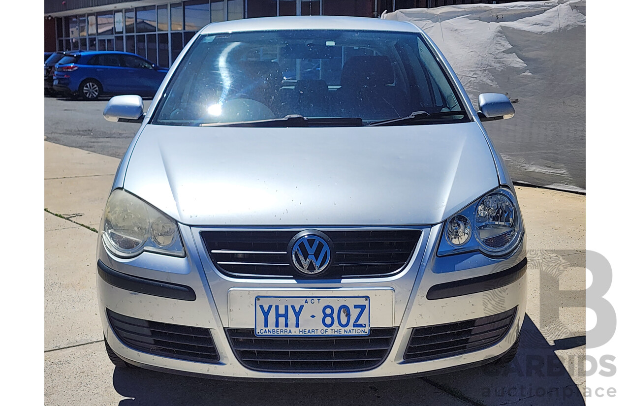 1/2007 Volkswagen Polo Match 9N MY07 UPGRADE 5d Hatchback Silver 1.6L