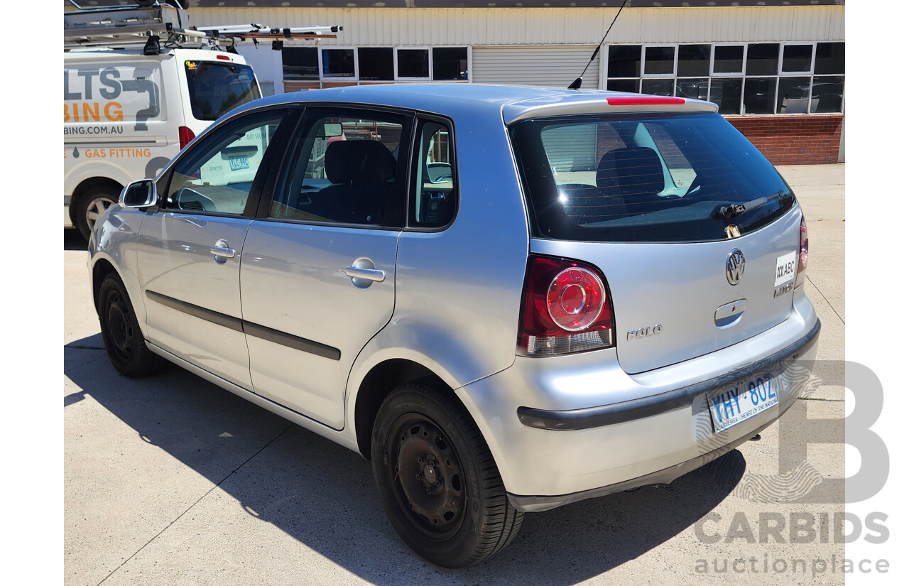 1/2007 Volkswagen Polo Match 9N MY07 UPGRADE 5d Hatchback Silver 1.6L