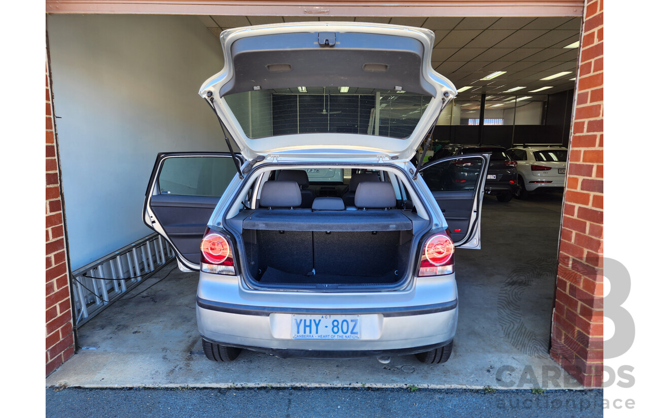 1/2007 Volkswagen Polo Match 9N MY07 UPGRADE 5d Hatchback Silver 1.6L