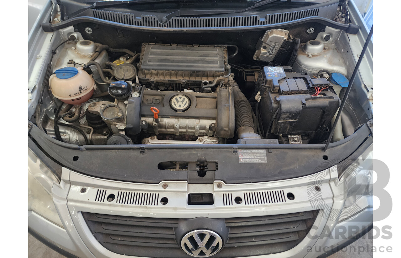 1/2007 Volkswagen Polo Match 9N MY07 UPGRADE 5d Hatchback Silver 1.6L