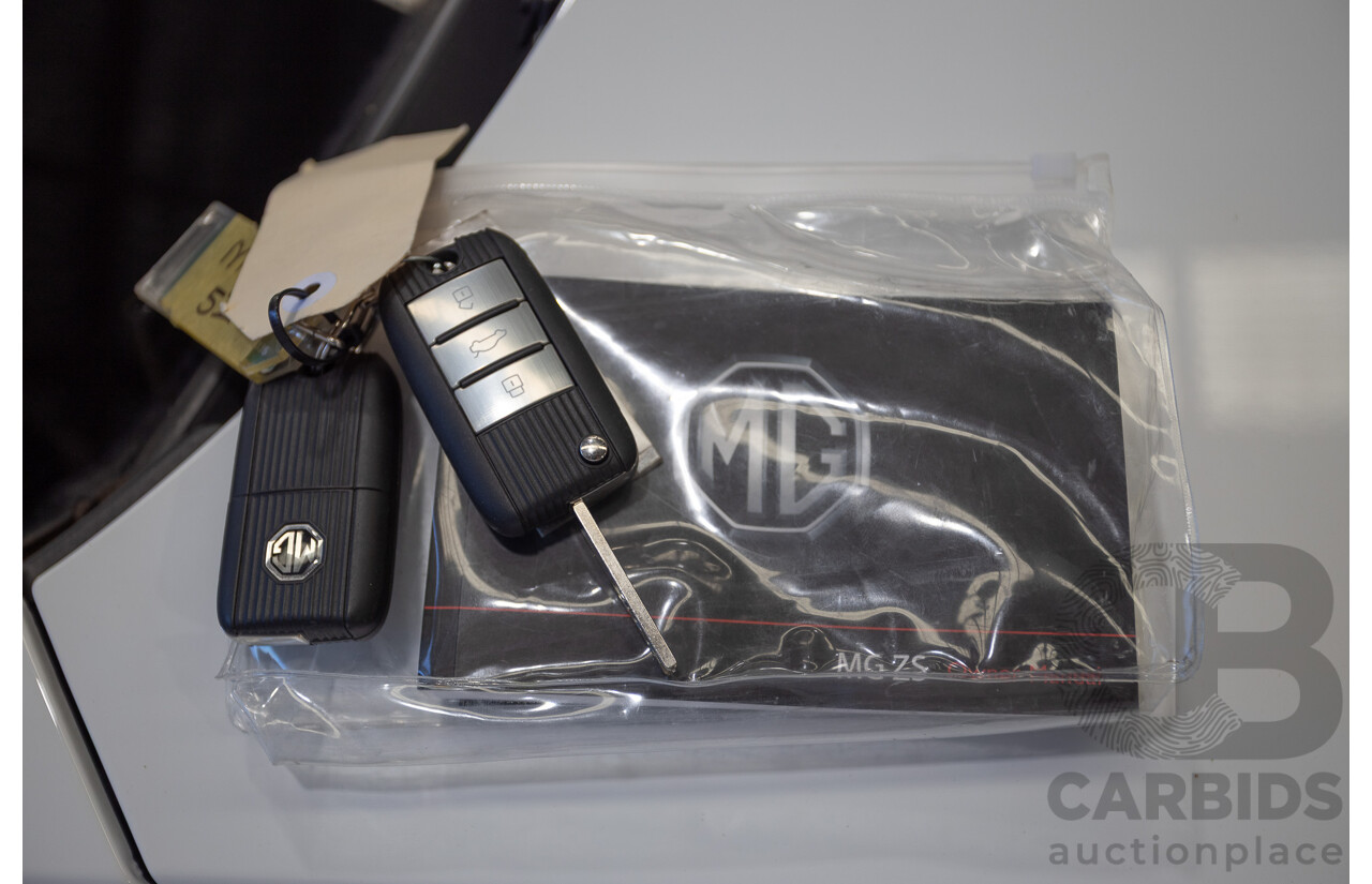 3/2024 MG ZS Excite AZS1 MY24 4D Wagon Dover White 1.5L