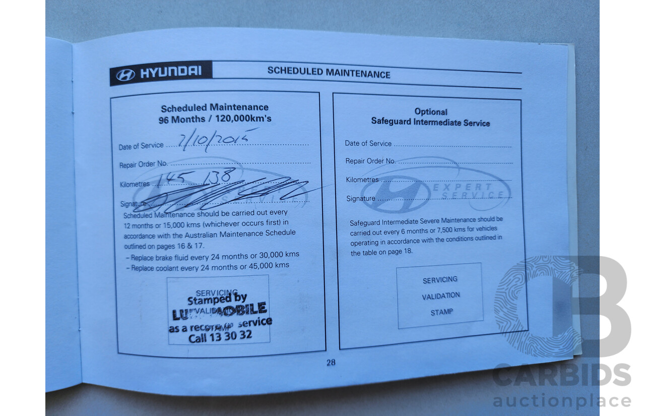 8/2009 Hyundai Getz S TB MY09 3d Hatchback Blue 1.4L