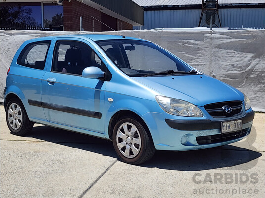 8/2009 Hyundai Getz S TB MY09 3d Hatchback Blue 1.4L