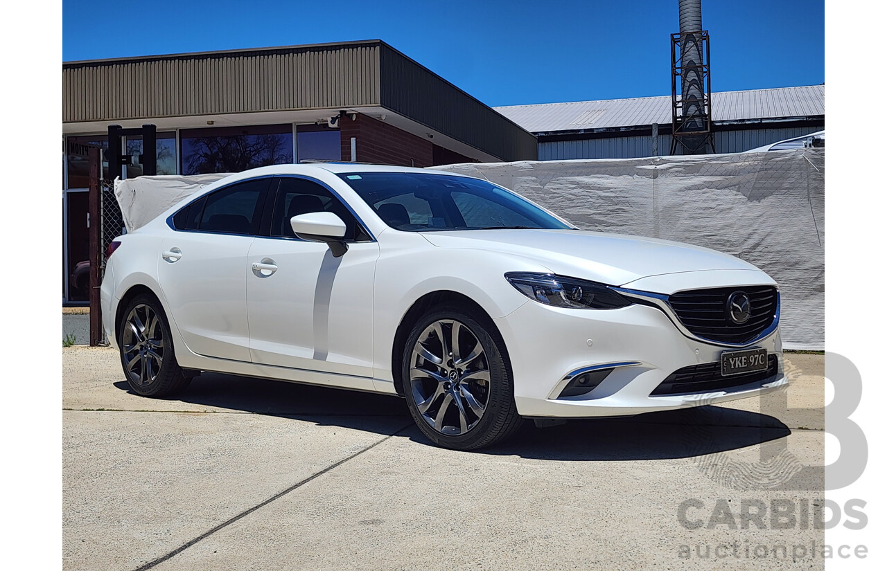 12/2014 Mazda Mazda6 Atenza 6C 4d Sedan White 2.2L