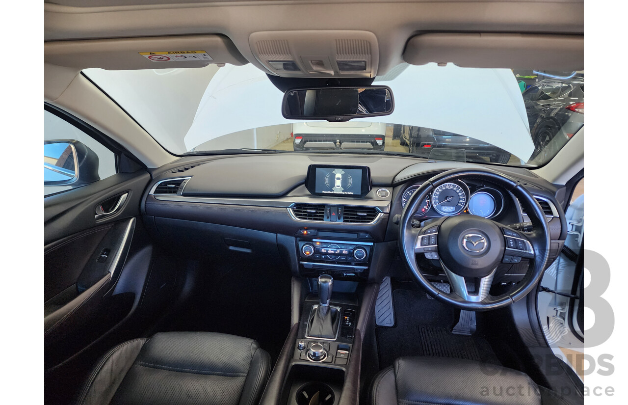 12/2014 Mazda Mazda6 Atenza 6C 4d Sedan White 2.2L