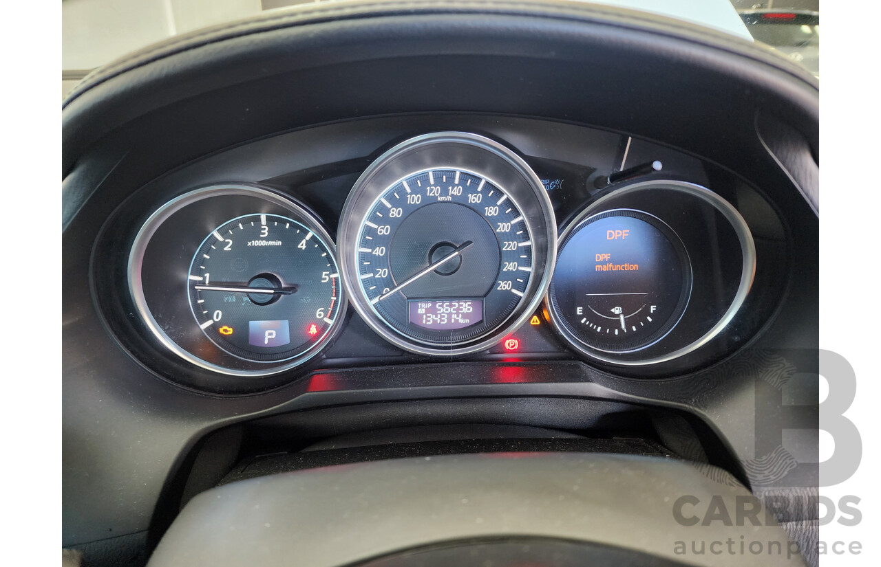 12/2014 Mazda Mazda6 Atenza 6C 4d Sedan White 2.2L