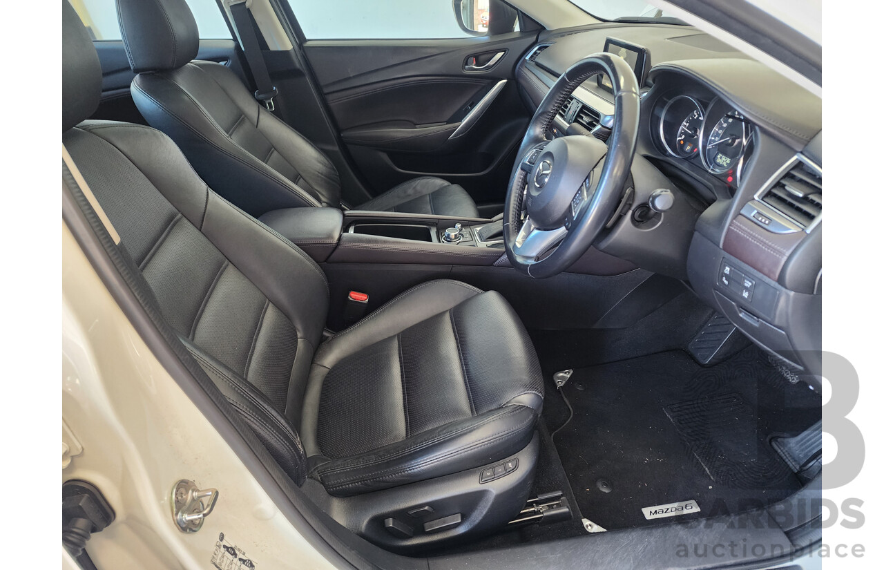 12/2014 Mazda Mazda6 Atenza 6C 4d Sedan White 2.2L