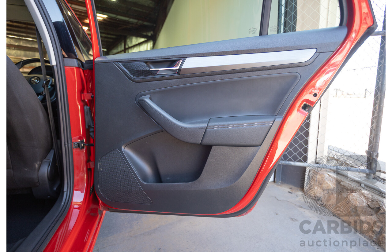 03/2018 Skoda Rapid  92 TSI NH MY18 4D Wagon Corrida Red Turbo 1.4L