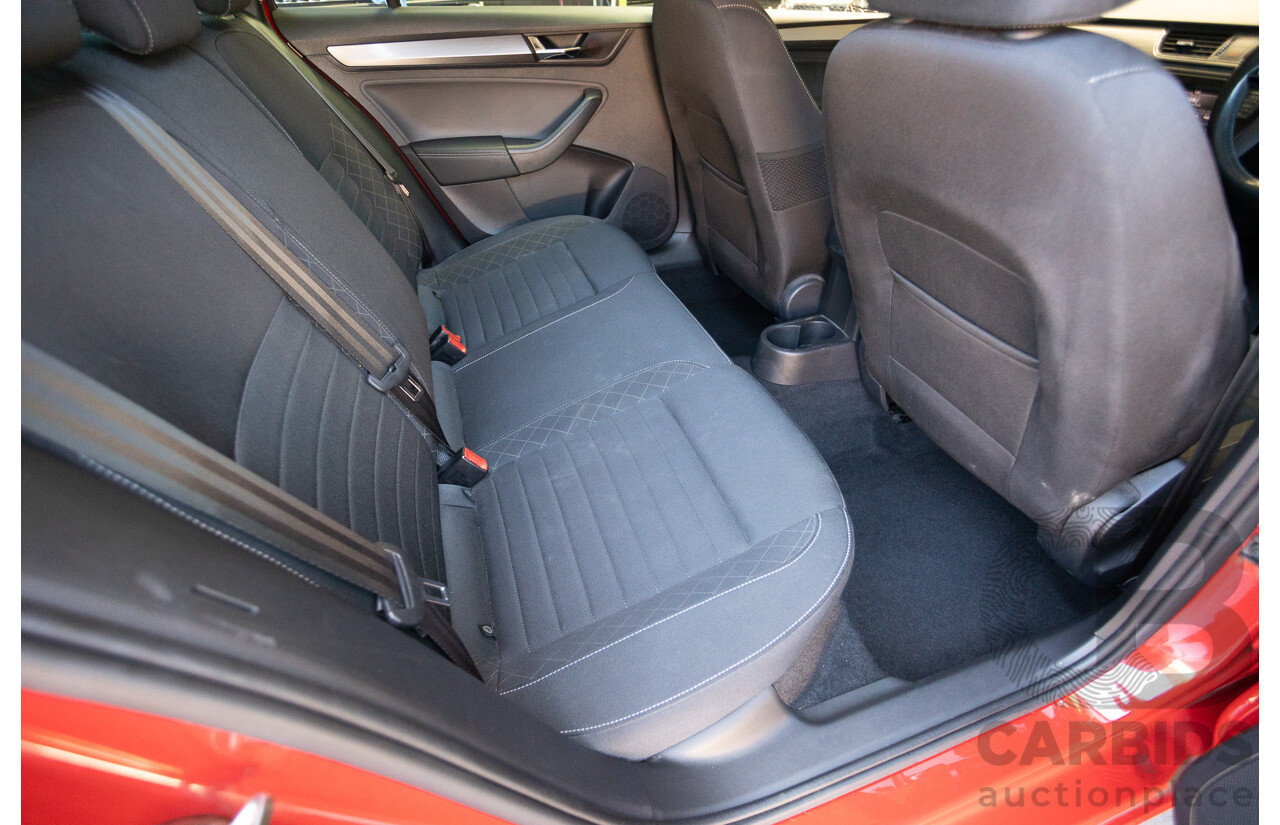 03/2018 Skoda Rapid  92 TSI NH MY18 4D Wagon Corrida Red Turbo 1.4L