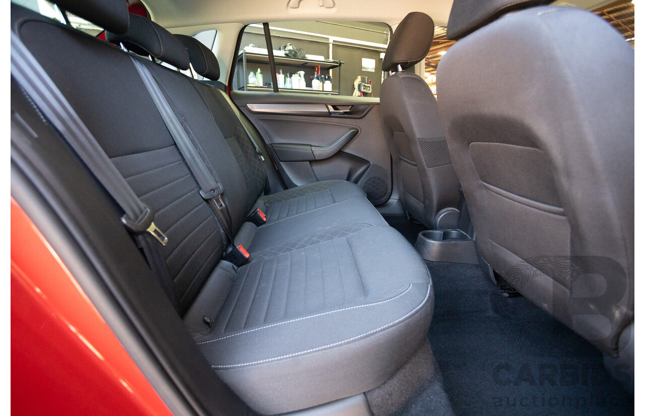 03/2018 Skoda Rapid  92 TSI NH MY18 4D Wagon Corrida Red Turbo 1.4L