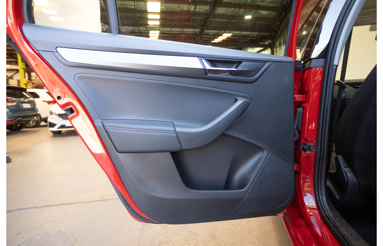 03/2018 Skoda Rapid  92 TSI NH MY18 4D Wagon Corrida Red Turbo 1.4L